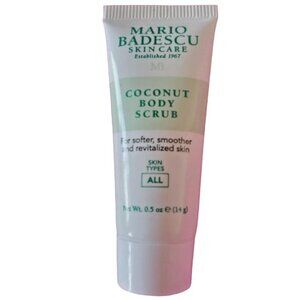 Mario Badescu Coconut Body Scrub with Niacinamide and Salicylic Acid 0.5oz 14g
